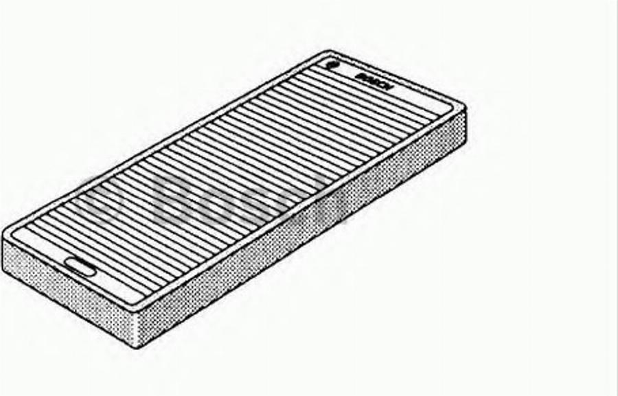 BOSCH 1 987 431 113 - Фільтр, повітря у внутрішній простір avtolavka.club