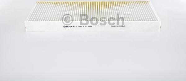 BOSCH 1 987 431 208 - Фільтр, повітря у внутрішній простір avtolavka.club