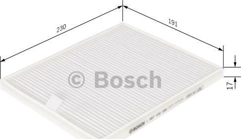 BOSCH 1 987 432 066 - Фільтр, повітря у внутрішній простір avtolavka.club