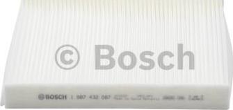 BOSCH 1 987 432 087 - Фільтр, повітря у внутрішній простір avtolavka.club