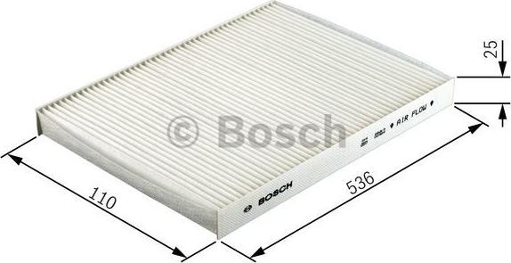 BOSCH 1 987 432 028 - Фільтр, повітря у внутрішній простір avtolavka.club