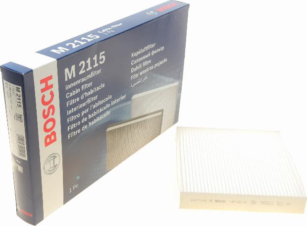 BOSCH 1 987 432 115 - Фільтр, повітря у внутрішній простір avtolavka.club