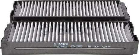 BOSCH 1 987 432 239 - Фільтр, повітря у внутрішній простір avtolavka.club