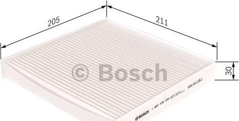 BOSCH 1 987 432 234 - Фільтр, повітря у внутрішній простір avtolavka.club