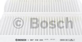 BOSCH 1 987 432 220 - Фільтр, повітря у внутрішній простір avtolavka.club