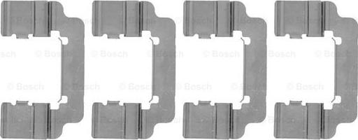 BOSCH 1 987 474 481 - Комплектуючі, колодки дискового гальма avtolavka.club