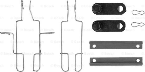 BOSCH 1 987 474 070 - Комплектуючі, колодки дискового гальма avtolavka.club