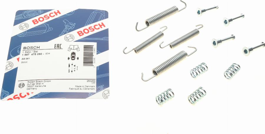 BOSCH 1 987 475 090 - Комплектуючі, гальмівна система avtolavka.club