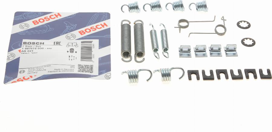 BOSCH 1 987 475 030 - Комплектуючі, барабанний гальмівний механізм avtolavka.club