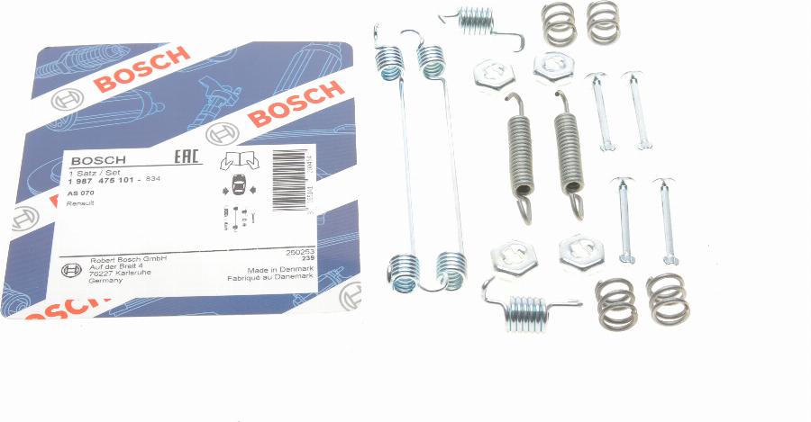 BOSCH 1 987 475 101 - Комплектуючі, барабанний гальмівний механізм avtolavka.club