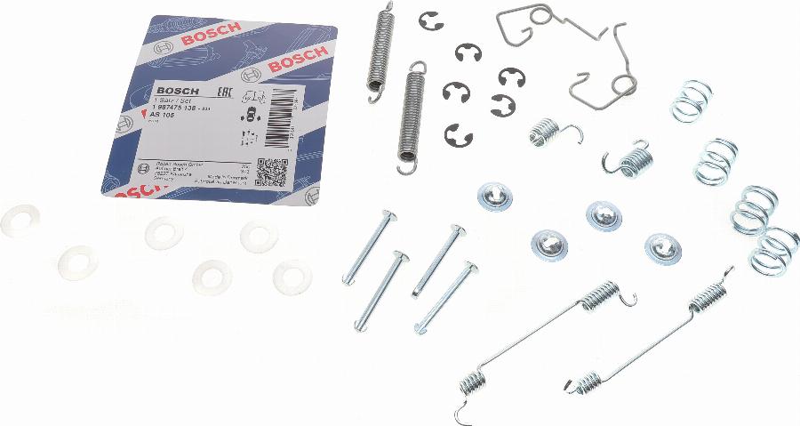 BOSCH 1 987 475 138 - Комплектуючі, барабанний гальмівний механізм avtolavka.club