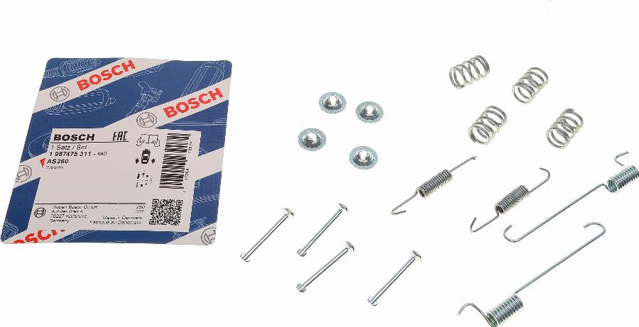 BOSCH 1 987 475 311 - Комплектуючі, гальмівна система avtolavka.club