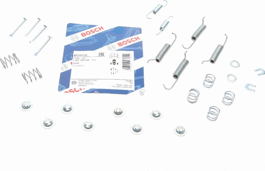 BOSCH 1 987 475 320 - Комплектуючі, гальмівна система avtolavka.club