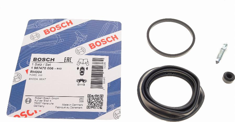 BOSCH 1 987 470 006 - Ремкомплект, гальмівний супорт avtolavka.club