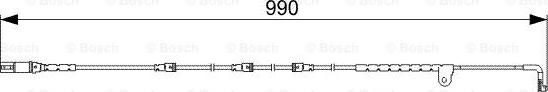 BOSCH 1 987 473 049 - Сигналізатор, знос гальмівних колодок avtolavka.club