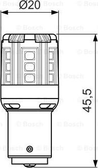 BOSCH 1 987 301 518 - Лампа розжарювання, ліхтар покажчика повороту avtolavka.club