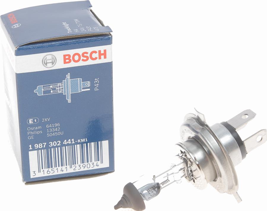 BOSCH 1 987 302 441 - Лампа розжарювання, фара дальнього світла avtolavka.club