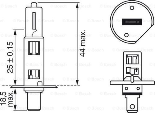 BOSCH 1 987 302 111 - Лампа розжарювання avtolavka.club