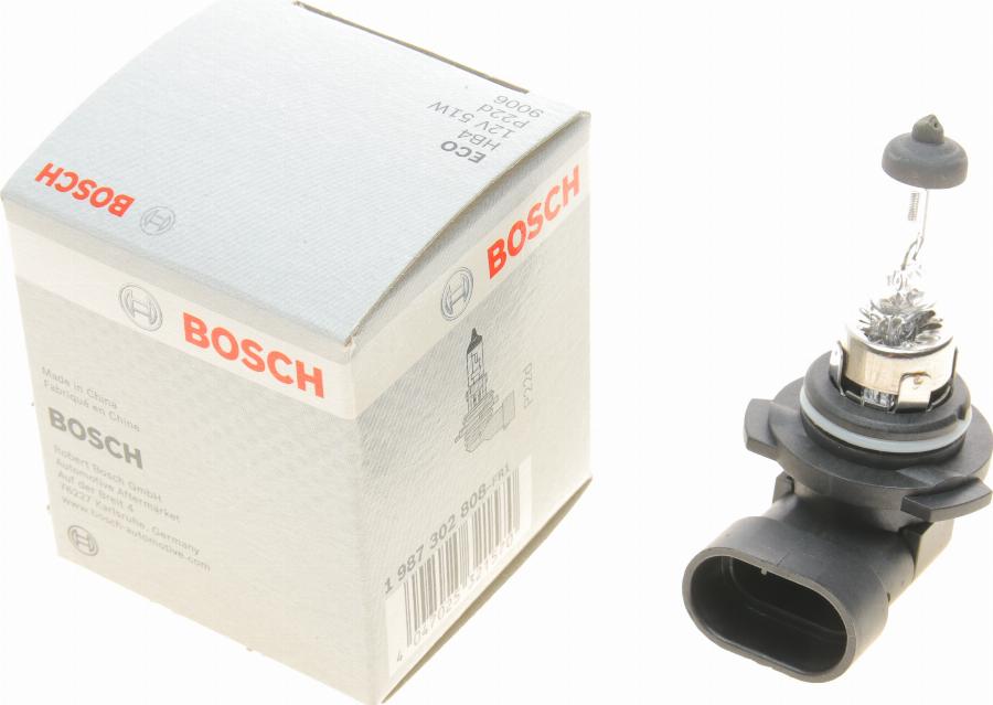 BOSCH 1 987 302 808 - Лампа розжарювання, фара дальнього світла avtolavka.club