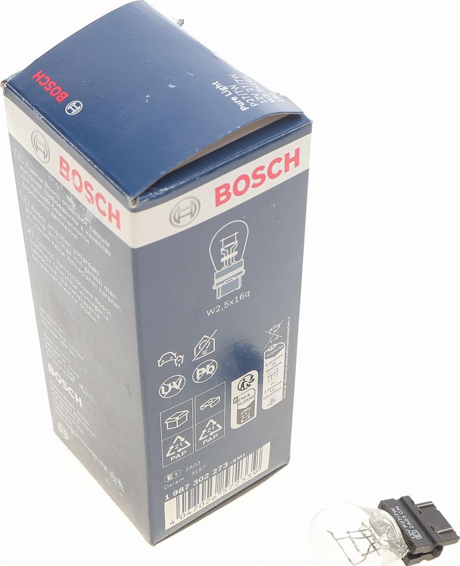 BOSCH 1 987 302 273 - Лампа розжарювання, задній протитуманний ліхтар avtolavka.club