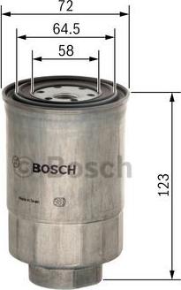 BOSCH 1 457 434 440 - Паливний фільтр avtolavka.club