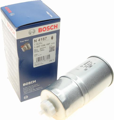 BOSCH 1 457 434 187 - Паливний фільтр avtolavka.club