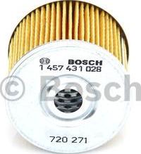 BOSCH 1 457 431 028 - Паливний фільтр avtolavka.club