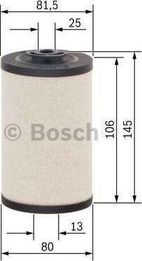 BOSCH 1 457 431 326 - Паливний фільтр avtolavka.club