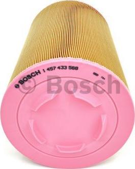 BOSCH 1 457 433 568 - Повітряний фільтр avtolavka.club