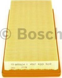 BOSCH 1 457 433 520 - Повітряний фільтр avtolavka.club