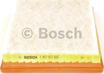 BOSCH 1 457 433 655 - Повітряний фільтр avtolavka.club