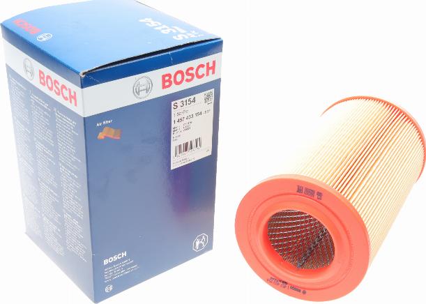 BOSCH 1 457 433 154 - Повітряний фільтр avtolavka.club