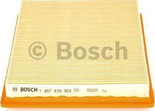 BOSCH 1 457 433 303 - Повітряний фільтр avtolavka.club