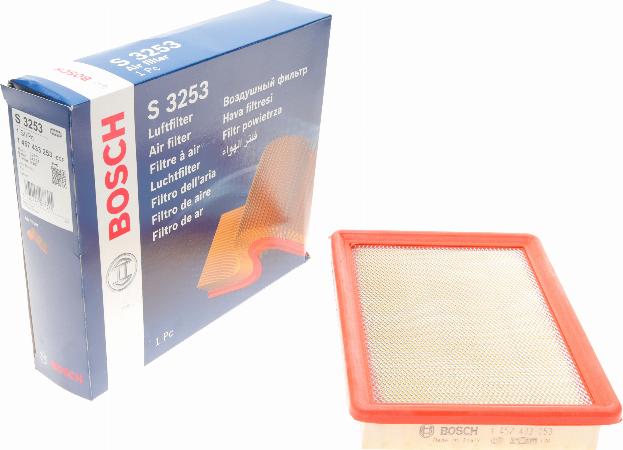 BOSCH 1 457 433 253 - Повітряний фільтр avtolavka.club