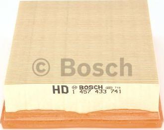 BOSCH 1 457 433 741 - Повітряний фільтр avtolavka.club