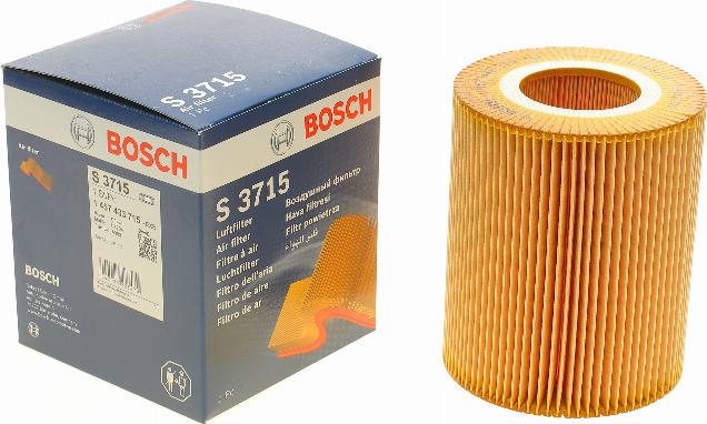 BOSCH 1 457 433 715 - Повітряний фільтр avtolavka.club