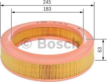 BOSCH 1 457 432 134 - Повітряний фільтр avtolavka.club