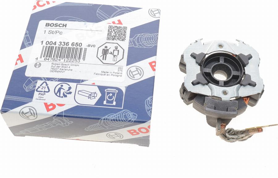 BOSCH 1 004 336 650 - Кронштейн, вугільна щітка avtolavka.club