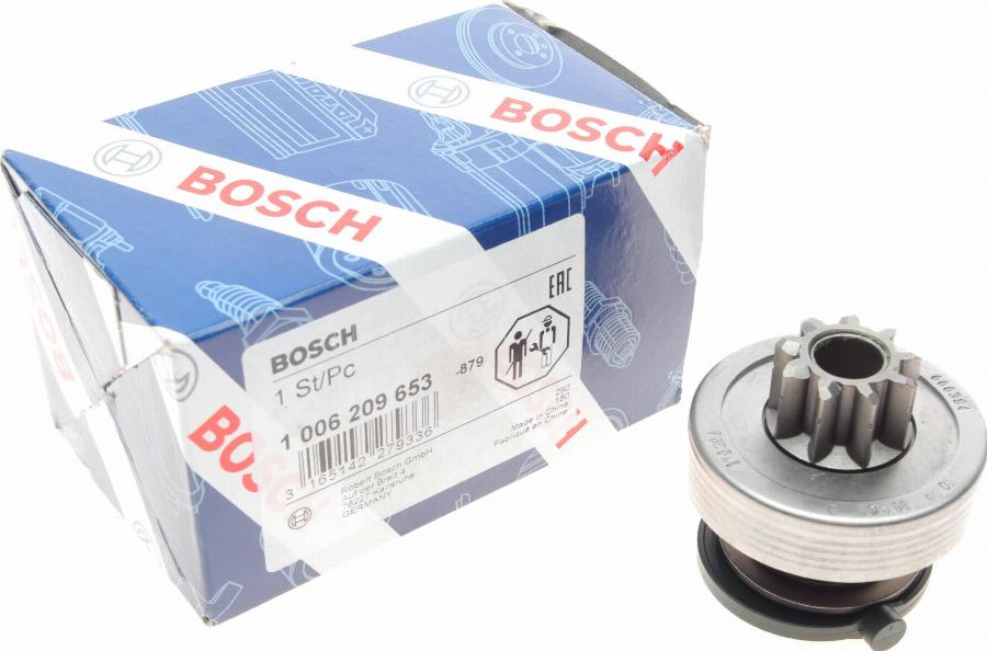 BOSCH 1 006 209 653 - Провідна шестерня, стартер avtolavka.club