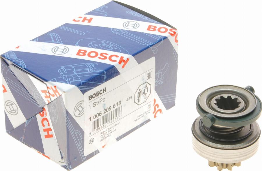 BOSCH 1 006 209 618 - Провідна шестерня, стартер avtolavka.club