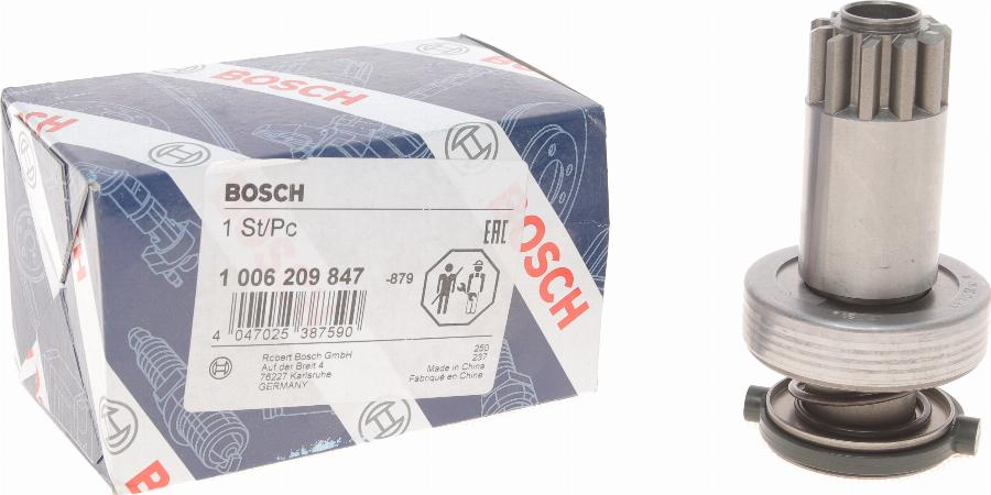 BOSCH 1 006 209 847 - Провідна шестерня, стартер avtolavka.club