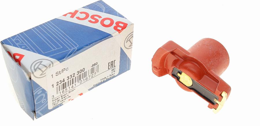 BOSCH 1 234 332 300 - Бігунок розподільника запалювання avtolavka.club