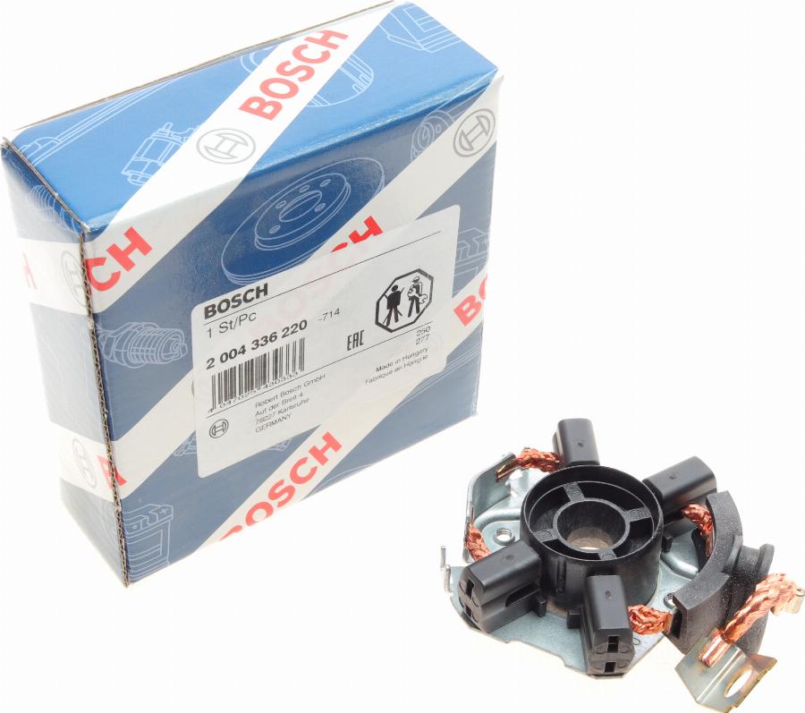 BOSCH 2 004 336 220 - Кронштейн, вугільна щітка avtolavka.club