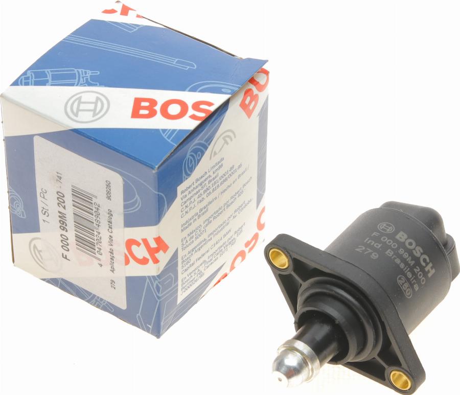 BOSCH F 000 99M 200 - Поворотна заслінка, підведення повітря avtolavka.club