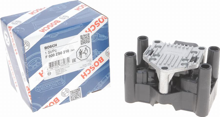 BOSCH F 000 ZS0 210 - Котушка запалювання avtolavka.club