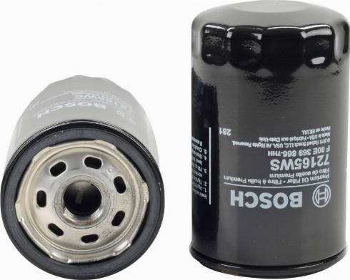 BOSCH F 00E 369 866 - Масляний фільтр avtolavka.club