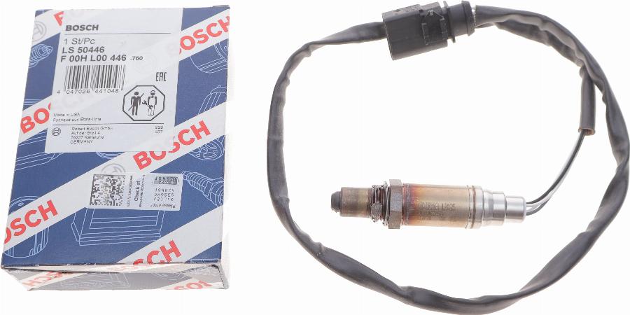 BOSCH F 00H L00 446 - Лямбда-зонд, датчик кисню avtolavka.club