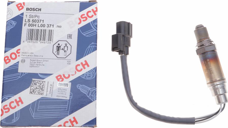 BOSCH F 00H L00 371 - Лямбда-зонд, датчик кисню avtolavka.club