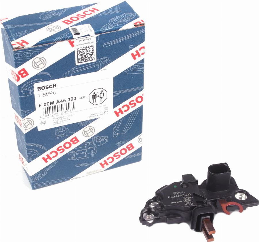 BOSCH F 00M A45 303 - Регулятор напруги генератора avtolavka.club