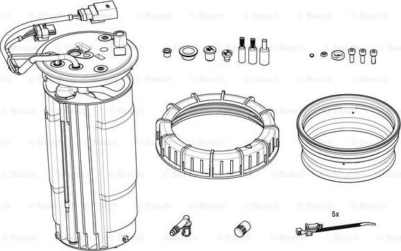 BOSCH F 01C 600 162 - Опалення, паливозаправочні система (впорскування карбаміду) avtolavka.club